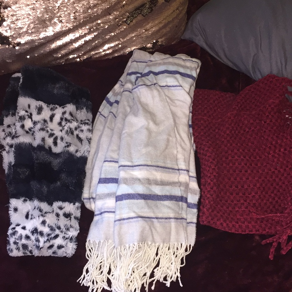3 Fashion Scarves $10 FOR ALL